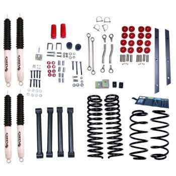 KIT SUSPENSION RUGGED RIDGE 100 MM JEEP WRANGLER TJ 1997-2002