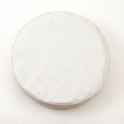 Housse de roue unie blanche diamètre 82 CM