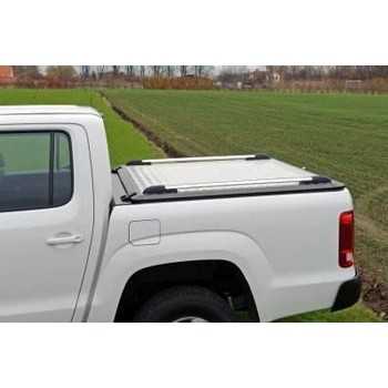 TONNEAU COVER ALU TOYOTA HILUX DOUBLE CABINE 2005- AVEC RAILS SPORT