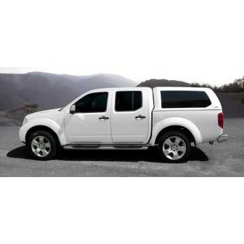 Hard top blanc avec vitres laterales Nissan Navara D40 4 portes