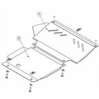 Blindage moteur aluminium Isuzu D-Max 08/2007- 07/2012