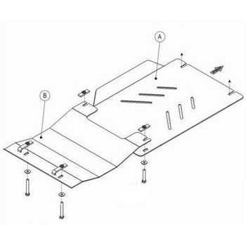 Blindage bv+bt aluminium Isuzu D-Max 08-2007-