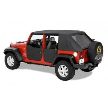 Jeu de demi-portes avant Bestop® Jeep Wrangler JK 2007-2018