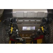 Blindage aluminium RASTA complet AV et AR Toyota FJ Cruiser