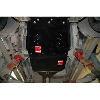 Blindage aluminium bv+bt Nissan Navara D40 et Pathfinder R51 07-2005+