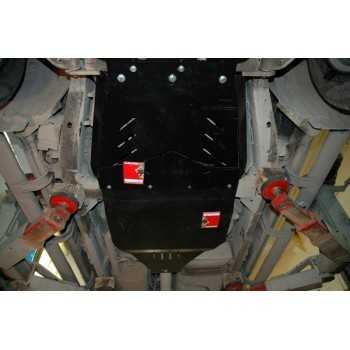 Blindage aluminium bv+bt Nissan Navara D40 et Pathfinder R51 07-2005+