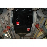 Blindage aluminium bv+bt Nissan Navara D40 et Pathfinder R51 07-2005+