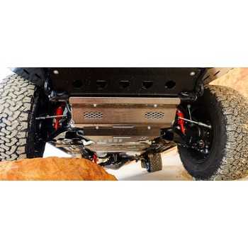 Blindage aluminium boite de transfert Toyota Hilux Revo 2016-