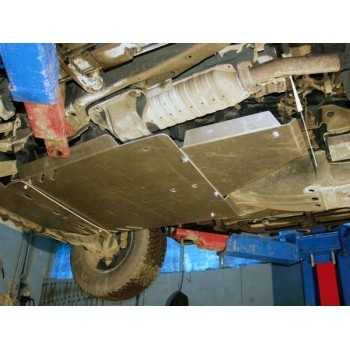 Blindage acier bv+bt Mitsubishi Pajero DID 2000-2017