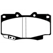 Jeu de plaquettes de frein avant Toyota KZJ 70/73/90/95-HDJ80-HILUX