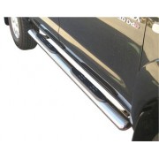 Marche pieds inox ovale TOYOTA HILUX VIGO 4 Ptes 2006-2015