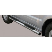 MARCHE PIEDS INOX MAX 76 TOYOTA RAV 4 2009-2010 Sans roue de secours