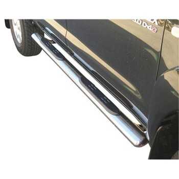 Marche pieds inox ovale TOYOTA RAV 4 2009-2010 Sans roue de secours