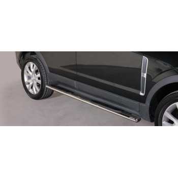 Marche pieds inox ovale OPEL ANTARA 2011-