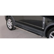 Marche pieds inox ovale OPEL ANTARA 2011-
