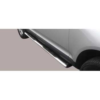 Marche pieds inox ovale VOLKSWAGEN TOUAREG 2007-2009