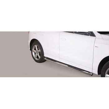 Marche pieds inox ovale AUDI Q5 2008-