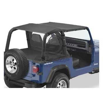 Bikini® Tops Bestop® safari noir Jeep Wrangler YJ 1992-1995