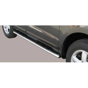 Marche pieds inox ovale HYUNDAI SANTA FE 06-10
