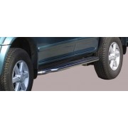 MARCHE PIEDS INOX MAX 76 ISUZU D-MAX 04-06