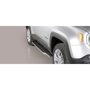 Marche pieds inox 50 mm Jeep Renegade 2014-