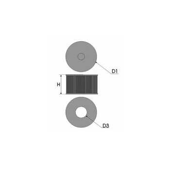 Filtre a air GREEN Ford Ranger 2L2 TDCI TKE 11/2011+ FORD