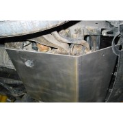 Blindage moteur aluminium Nissan Navara D40 de 07/2005-01/2016