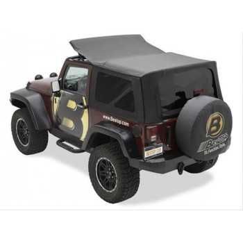 CAPOTAGE DE REMPLACEMENT BESTOP NOIR JEEP WRANGLER JK 07-09