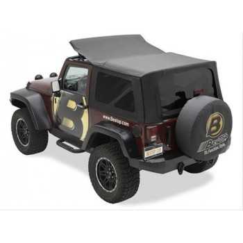 CAPOTAGE DE REMPLACEMENT BESTOP NOIR JEEP WRANGLER JK 07-09