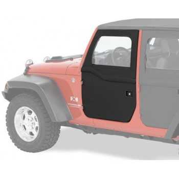 Jeu de demi-portes avant Bestop® Jeep Wrangler JK 2007-2018