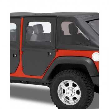 Jeu de demi-portes arrière Bestop® Jeep Wrangler JK 2007-2018
