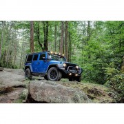 Embout de pare choc noir haut Jeep Wrangler JK 2007-2018 JEEP