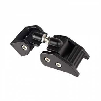 Attaches capot aluminium noir Jeep Wrangler JK 2007-2018