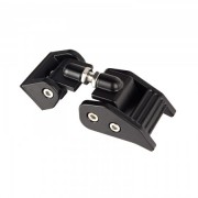 Attaches capot aluminium noir Jeep Wrangler JK 2007-2018