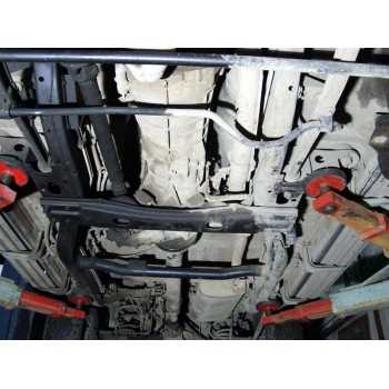 Blindage bv + bt acier 2,5 mm Nissan GR Y60 1997-2000