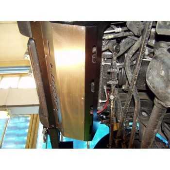 Blindage acier boitier de direction Jeep Wrangler TJ 08/1996-02/2006
