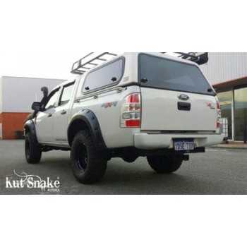 Elargisseurs d'ailes pour Ford Ranger PJ/PK - 70 mm large