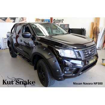 Elargisseurs d'ailes pour Nissan Navara D23-standard - 68-78 mm large