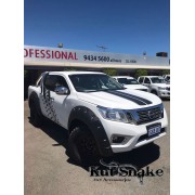 Elargisseurs d'ailes pour Nissan Navara D23-standard - 68-78 mm large