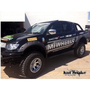 Elargisseurs d'ailes Mitsubishi L200 MQ - 2015+ - 70mm large