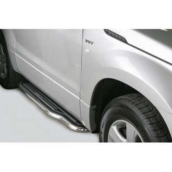 Marche pieds inox 50 mm Suzuki Grand Vitara 3 Ptes 1998-2005