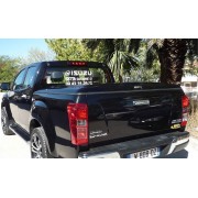 Couvre benne polyester Isuzu D-Max Crew Cab 2012+