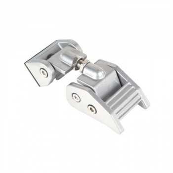 Attache capot argent  Jeep Wrangler JK de 2007 à 2018