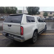 vu arriere du Hard top RoxForm Nissan Navara NP300 2016+ 4 portes
