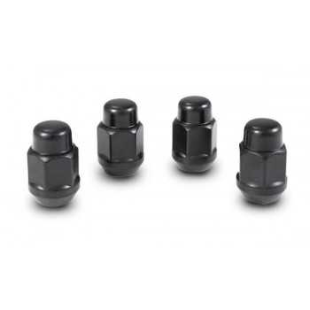 Ecrou de roue noir 14X1,50 pour clé de 19 mm Toyota HDJ 100-200-HZJ78-79 - Range Rover P38 - VW Amarok