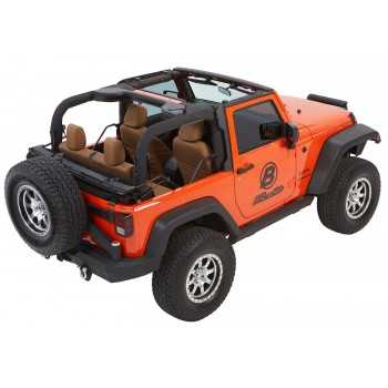 Capotage Bestop® trektop nx glide noir rabattu