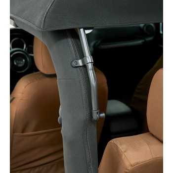 Capotage Bestop® trektop nx glide noir sans les vitres