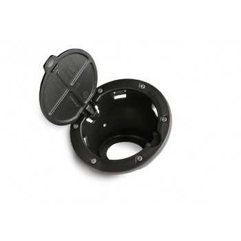 Couvercle de bouchon aluminium noir jeep Wrangler JK 2007-2018