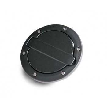 Couvercle de bouchon aluminium noir jeep 