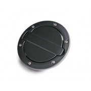 Couvercle de bouchon aluminium noir jeep 